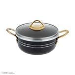 سرویس پخت و پز 14 پارچه هلنا طرح چدن مدل لانه زنبوری