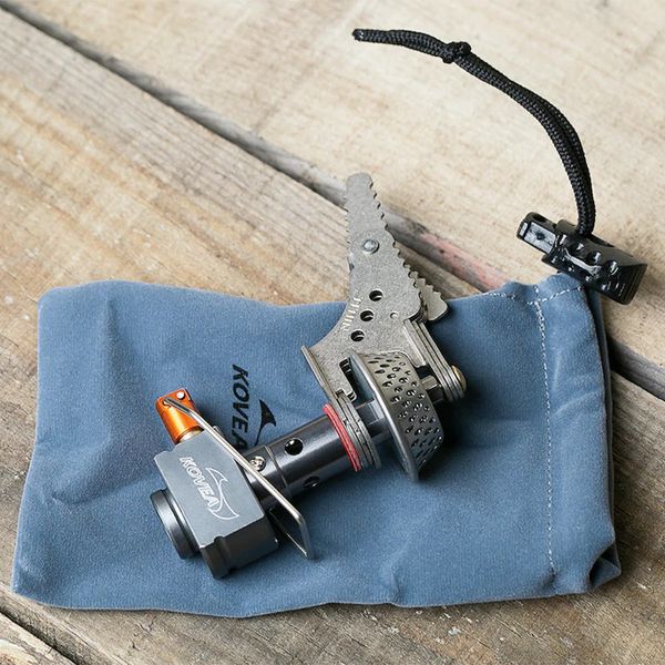 سرشعله سفری کووآ مدل Supalite Titanium کد F2022