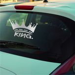 برچسب بدنه خودرو رادیانس طرح kingکد B54