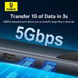 هاب 11 پورت USB-C بیسوس مدل BS-OH098 (گارانتی 24 ماهه آونگ)
