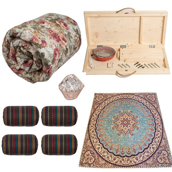 کرسی مدل meri-3-70 مجموعه 9 عددی