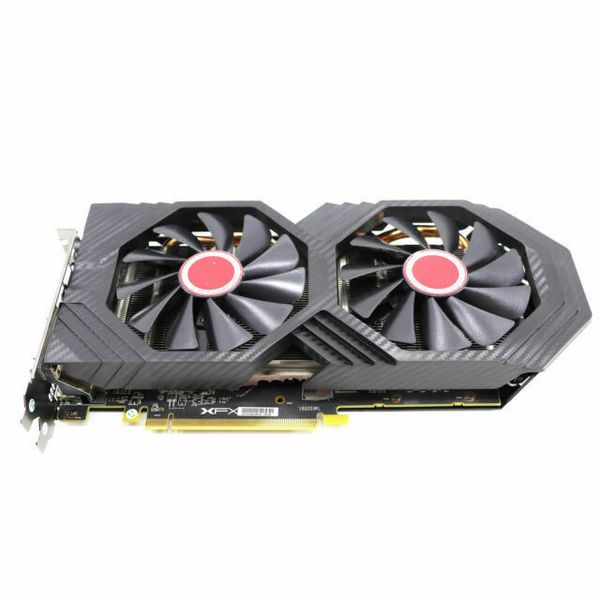 کارت گرافیک ایکس اف ایکس مدل RX 580 OC+ GTS 3X Black Edition 8GB (استوک)