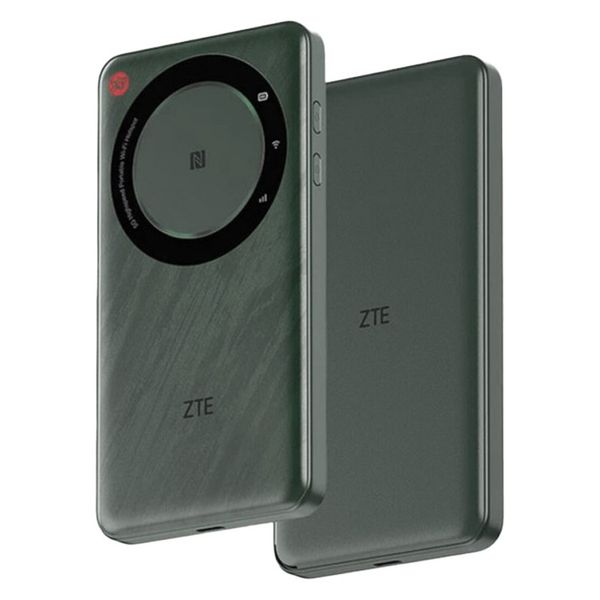 مودم جیبی 5G زد تی ای مدل U30 Air با باتری 4500 میلیآمپر ساعت، پشتیبانی از 10 کاربر همزمان، اتصال بیسیم Wi-Fi و درگاه USB Type