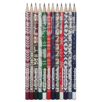 مداد آریا مدلHB  فانتزی بسته 12 عددی