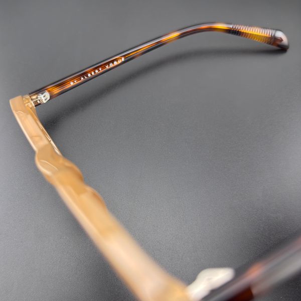 فریم عینک طبی مربعی آلبرت وگ مدل S31104-C3-1 Acetate مناسب برای صورت گرد و بیضی