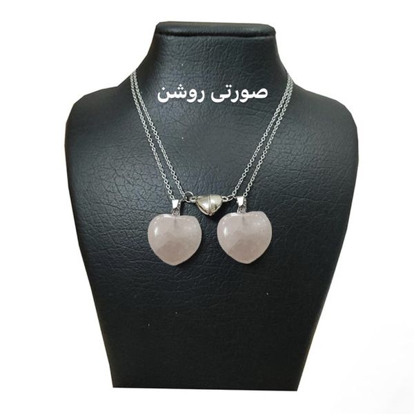 گردنبند قلب سنگی