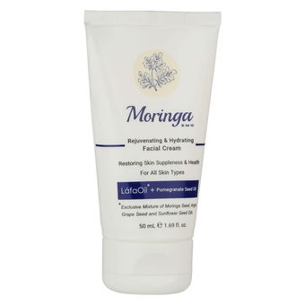 آبرسان و جوان‌کننده صورت مورینگا مناسب انواع پوست 50 میلی‌لیتر