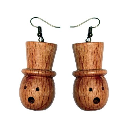 گوشواره طرح آدمک