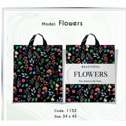 نایلون دسته زنبیلی مدل فلاور سایز 43×34