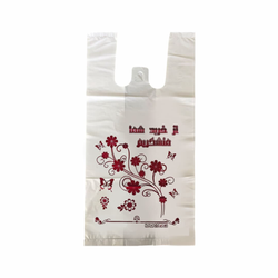 نایلکس دسته رکابی مدل گل سایز 65×55 بسته 25 کیلوگرمی