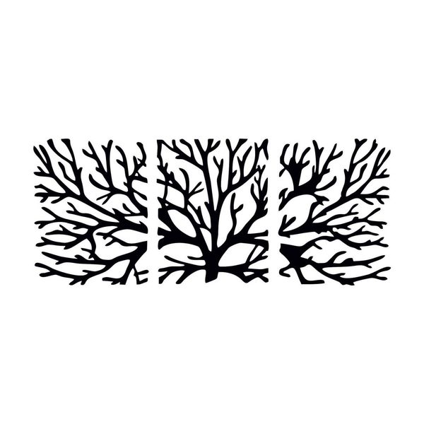 دیوارکوب آتینو طرح درخت کد 769 مجموعه 3 عددی