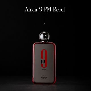 عطر ادکلن افنان 9 پی ام ربل 100 میل اورجینال  Afnan 9 PM Rebel