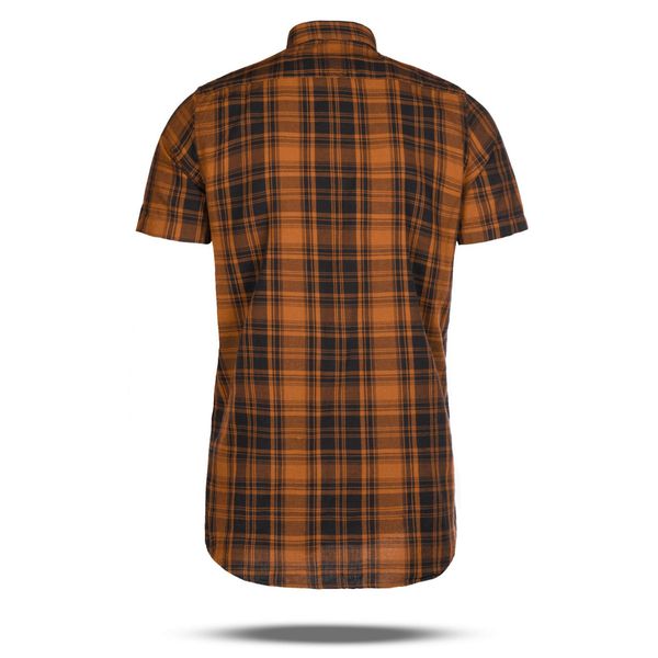 پیراهن آستین کوتاه مردانه مدل SABS 4045-D1