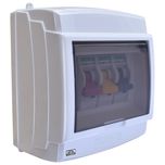 جعبه فیوز دنا الکتریک ایرانیان مدل شارک چهار عددی درب دار