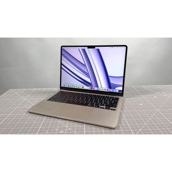 لپ تاپ 13.6 اینچی اپل مدل MacBook Air MC8J4 2024 LLA-M3-16GB RAM-256GB SSD