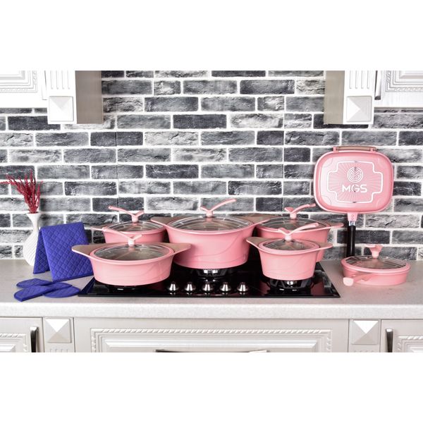 سرویس پخت و پز 19 پارچه ام جی اس مدل کره ای C