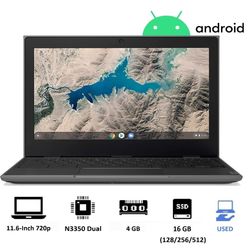 لپ تاپ Lenovo Chromebook 100E 11.6 4GB / 16GB Dual Core