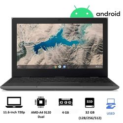 لپ تاپ Lenovo Chromebook 100E AST 11.6 4GB / 32GB Dual Core