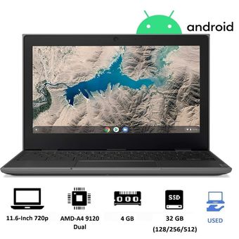 لپ تاپ Lenovo Chromebook 100E AST 11.6 4GB / 32GB Dual Core