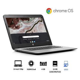 لپ تاپ HP Chromebook 14 G4 4GB / 16GB Dual Core