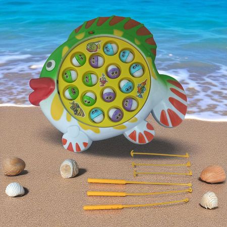 اسباب بازی ماهیگیری مدل ماهی مجموعه 7 عددی