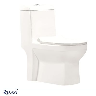 توالت فرنگی رسی مدل آنیسا سفید