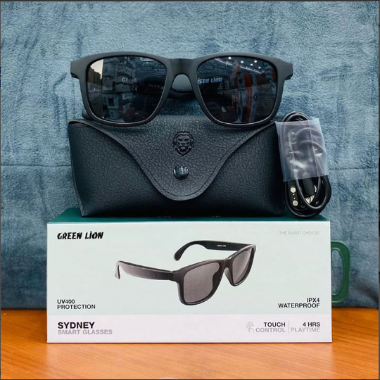 عینک آفتابی هوشمند بلوتوثی گرین لاین مدل سیدنی Green Lion sydney Smart Glasses