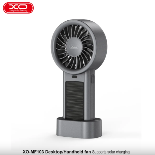 پنکه شارژی خورشیدی ایکس او XO مدل MF103 قابل حمل