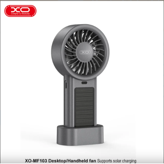 پنکه شارژی خورشیدی ایکس او XO مدل MF103 قابل حمل