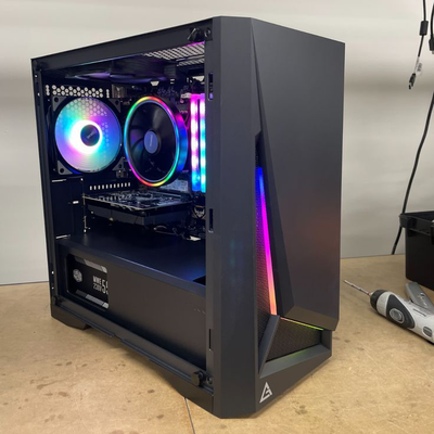 کیس گیمینگ کامل نسل هفت  i5 7500/ rx 580/ ram 16