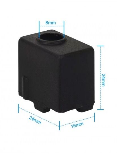 پوشش سیلیکونی محفظه آلومینیومی اکسترودر های خانواده Anycubic kobra 2