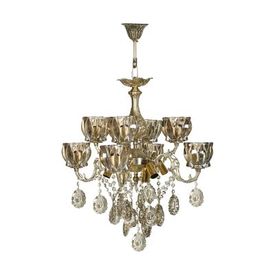 لوستر 16 شعله شاهان تک مدل 1621