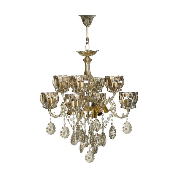 لوستر 16 شعله شاهان تک مدل 1621