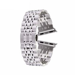 بند فلزی مدل ROLEX مناسب برای اپل واچ 41/40/38 میلی متری