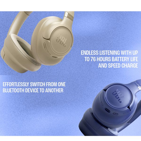 هدفون بلوتوثی روگوشی جیبیال مدل Tune 730 BT