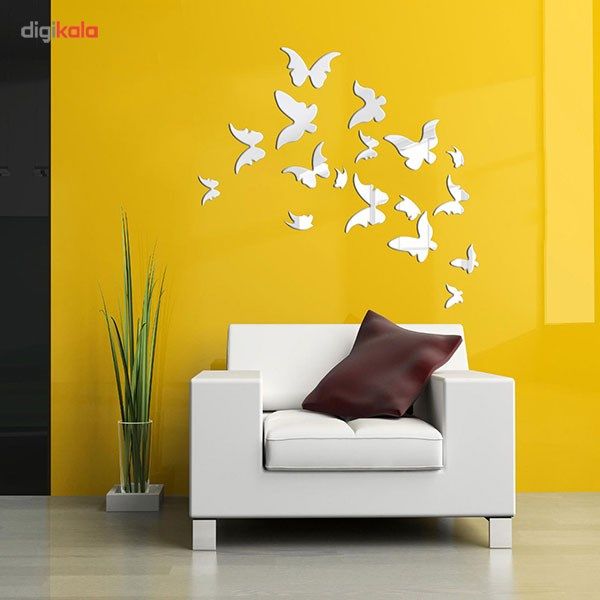 آینه پلکسی گلس دکو وسنا مدل P2013 هفده تکه