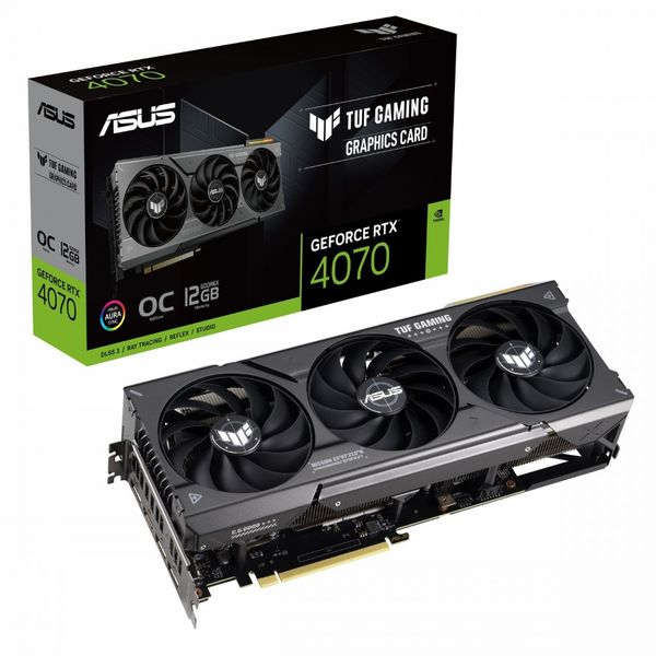 کارت گرافیک ASUS TUF GAMING RTX 4070 O12G استوک