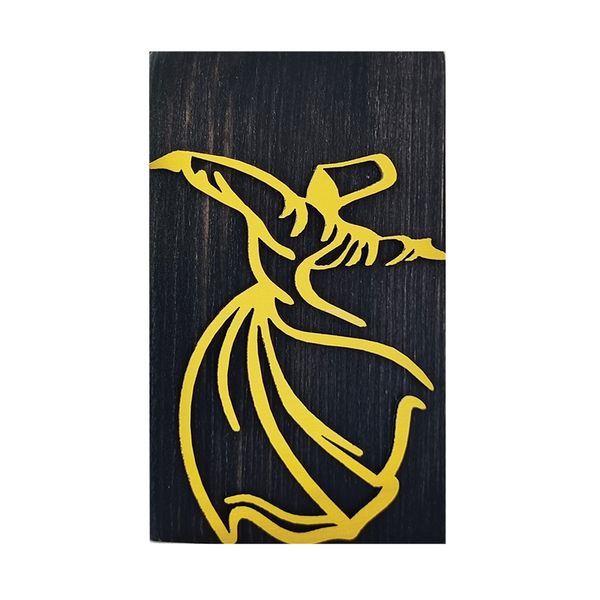 گلدان دکوری طرح رقص سماع