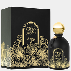 ادکلن عواطف مشکی | awatef  زیمایا