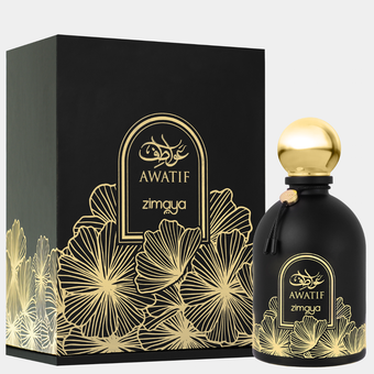 ادکلن عواطف مشکی | awatef  زیمایا