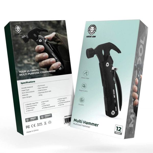 چکش چند کاره سفری گرین لاین مدل Multi Hammer