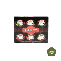 چای تی بگ سیاه 6 طعم رفاه لاهیجان