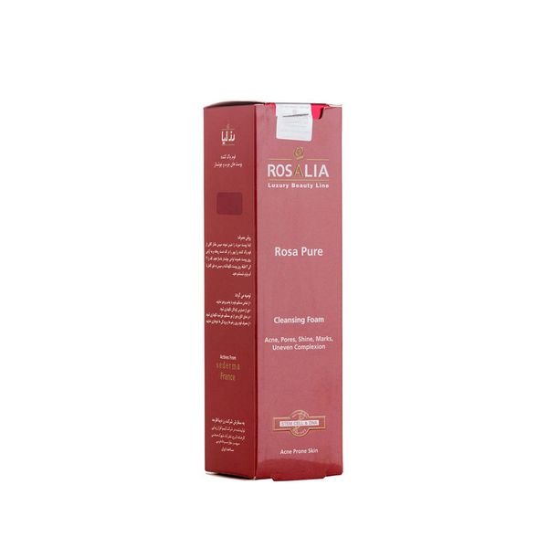فوم پاک‌کننده صورت رزالیا مدل Rosa Pure حجم 150 میلی‌لیتر