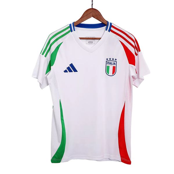 ست تی شرت و شلوارک ورزشی مردانه مدل ایتالیا Away 2024