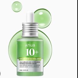 Azelaic Acid 10% + Hyaluron Redness Soothing Serum سرم آزلائیک اسید 10 ٪ هیالورون آنوا ضد التهاب و قرمزی 30 میل