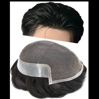 پروتز مو بالاسر مردانه هالیوودی خط رویش طبیعی