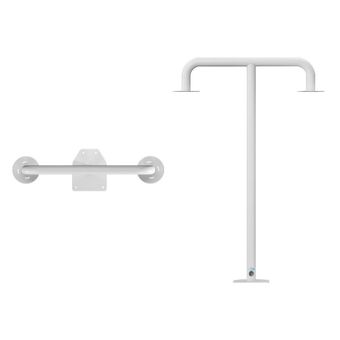 پایه براکت فلزی دوربین مداربسته کژال 80Cm مدل دو شاخه افقی
