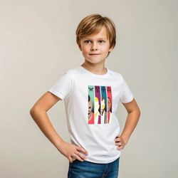 تی شرت سفید آستین کوتاه پسرانه مدل Farcry