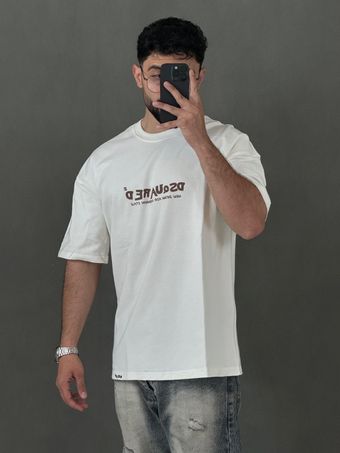 تیشرت دو نخ DSQUARED سفید