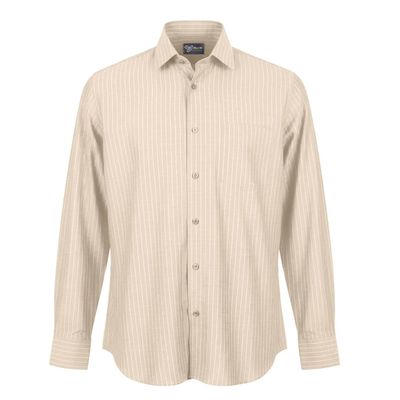 پیراهن آستین بلند یقه برگردان مردانه مدل MDSS-CH6642